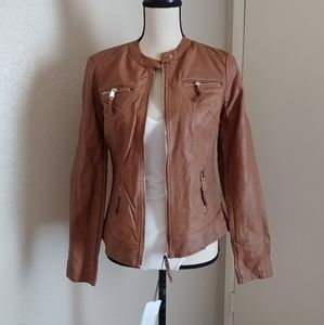 Faux leather Jacket NWT